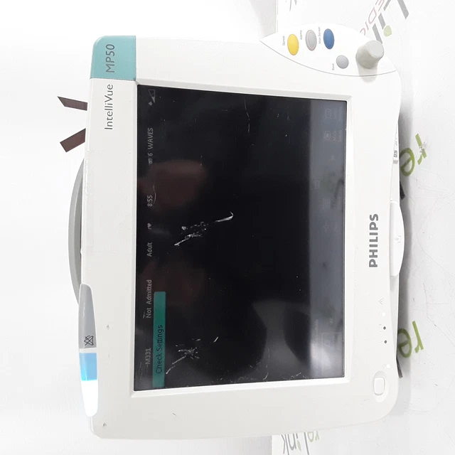 Philips Healthcare IntelliVue MP50 - M8004A Patient Monitor