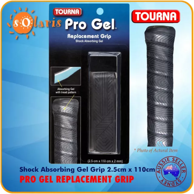 TOURNA PRO GEL Max Cushion Tennis Racquet Replacement Grips