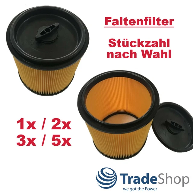 Vhbw Textilfilter Für Lidl Parkside PNTS 1300 Staubsauger - 2 Stück