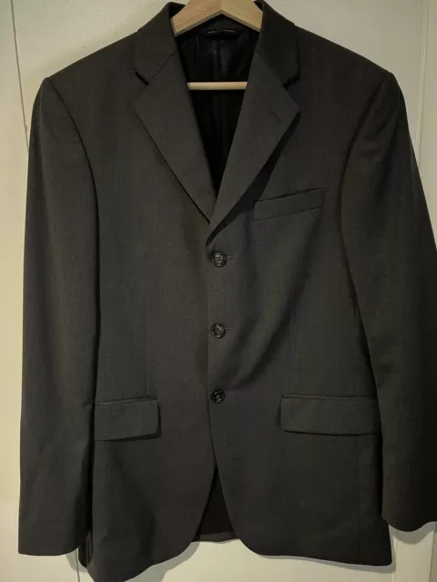 BANANA REPUBLIC MODERN Fit Blazer 38R Charcoal Grey NWOT Sports Coat ...