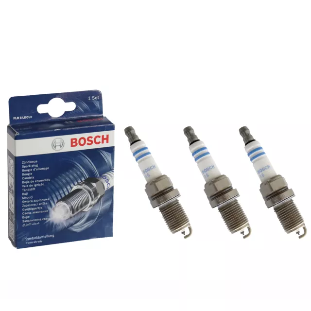 Bosch  3 Stück Zündkerzen Dacia  Renault Smart 0 242 135 517