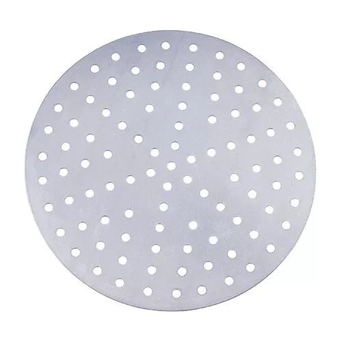 Winco APZP-12P, 12-Inch, 113 Holes, Aluminum Perforated Pizza Disk