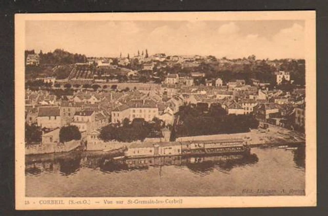 SAINT-GERMAIN-les-CORBEIL (91) VILLAS vue aérienne 1940
