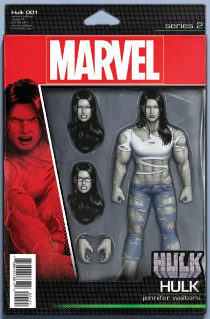Hulk (2016) #   1 Action Figure Variant Cover (9.4-NM)