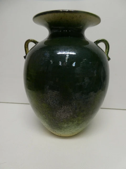 2 Handled Pot Urn Amphora Pottery Studio Ceramic Artist Vase