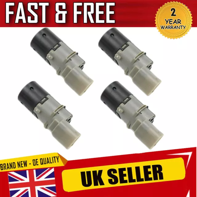 4X Parking Sensor SET For BMW E39 E46 E60 E61 E65 E66 X3 X5 5 Series 66206989069