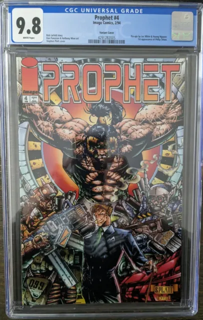 Prophet #4 - Cgc 9.8 - Variant Cover - Stephen Platt Cover - Rob Liefeld Story