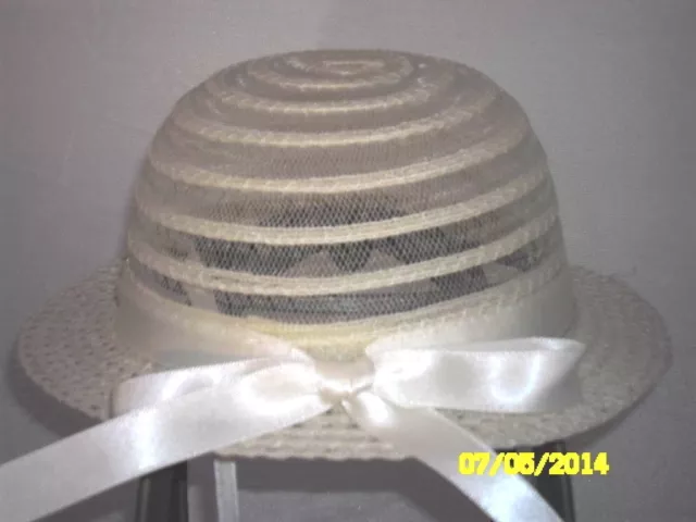 Cappello Cerimonia In Paglia Bimba