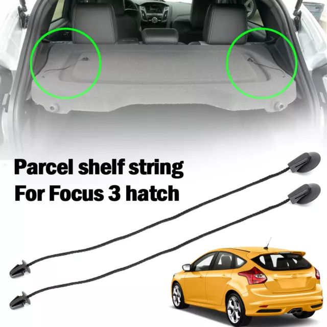 Trunk Parcel String, Rear Parcel Shelf String 2Pcs For Car 