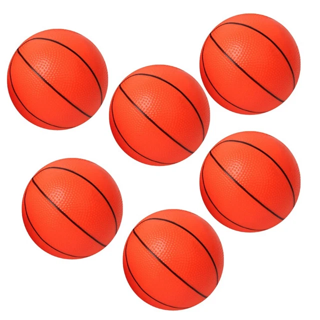 Mini Basketball Mit Pumpe Spielzeug Sport Aufblasbar Basketbälle Brandneu