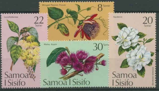 Samoa 1975 Tropische Blüten 310/13 postfrisch