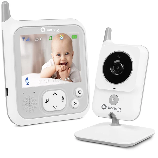 Babyphone LIONELO Babyline 7.1 Kamera Empfänger Reichweite bis zu 260 m GUT