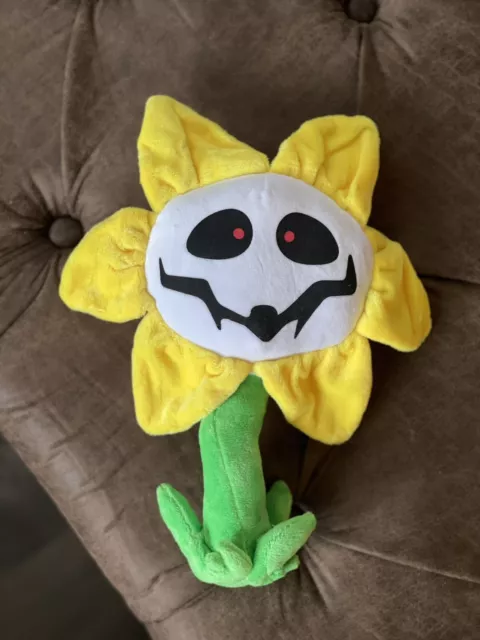 Undertale Inspired Flowey Plush Handmade Soft Plushie 7 in 