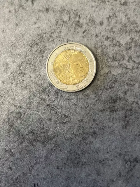 Pièce De 2 Euros Rare SIMONE VEIL