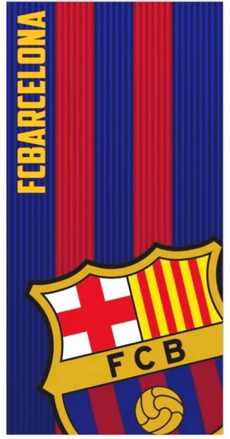 Toalla Fc Barcelona Microfibra Playa Baño Ducha Licencia Fcb Cule Club Futbol