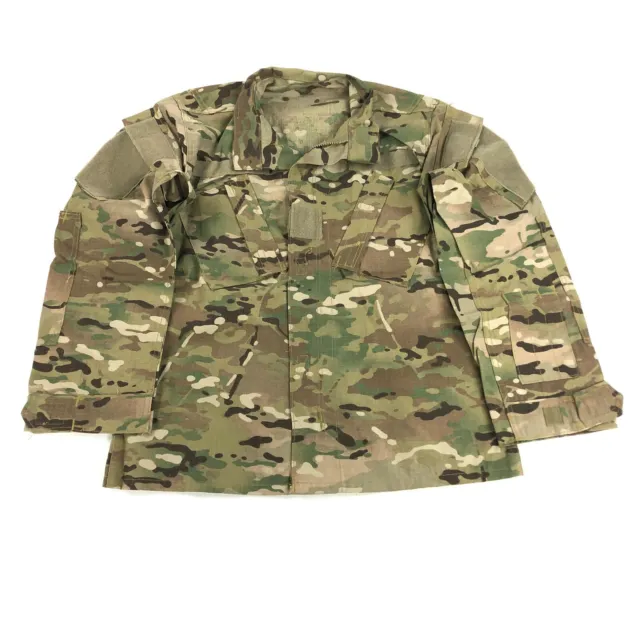 US Army Multicam Coat Fire Resistant FR Combat Camo Uniform Jacket Small Long