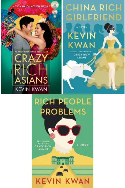 Crazy Rich Asians Series All 3 Books in Paperback