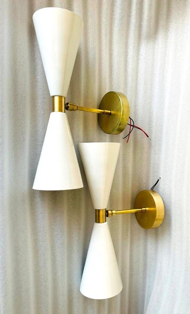 Aplique de pared Diabolo Par de lámparas de pared italianas modernas...