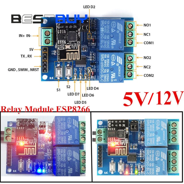 Wifi Iot Esp8266 Relay Board Schematic 48 Off vrogue.co
