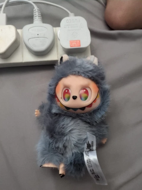 RARE AUTHENTIC POPMART LaBuBu Secret ID Grey Big Into Energy Plush rare-authentic-popmart-labubu-secret-id-grey-big-into-energy-plush