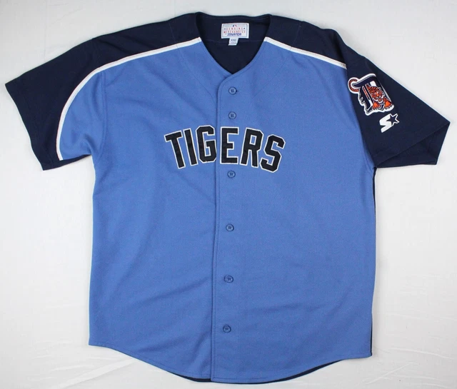 Detroit Tigers Vintage 90's Starter MLB Embroidered Baseball Jersey Size 2XL Detroit Tigers Vintage 90's Starter MLB Embroidered Baseball Jersey Size 2XL