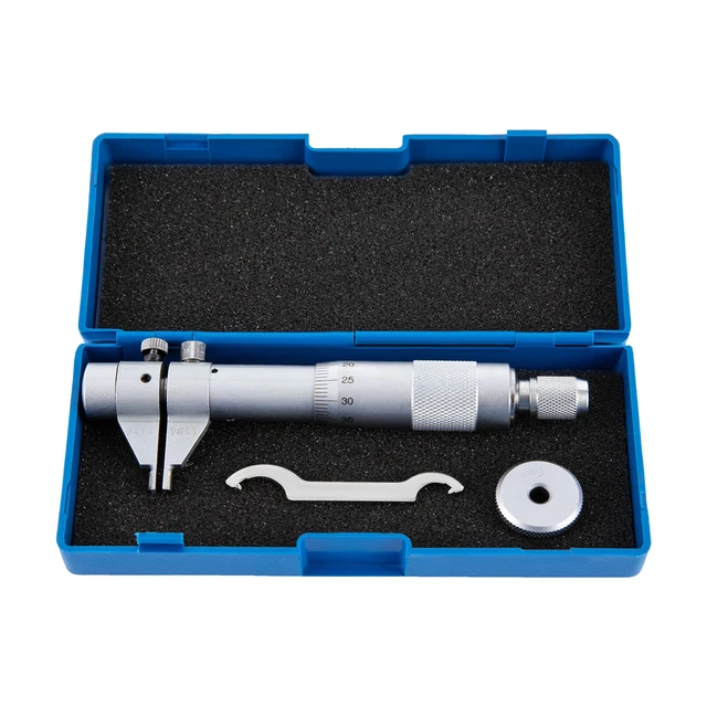 Binnenmicrometer Die De Diameter Binnen Meten Stock Afbeelding - Image