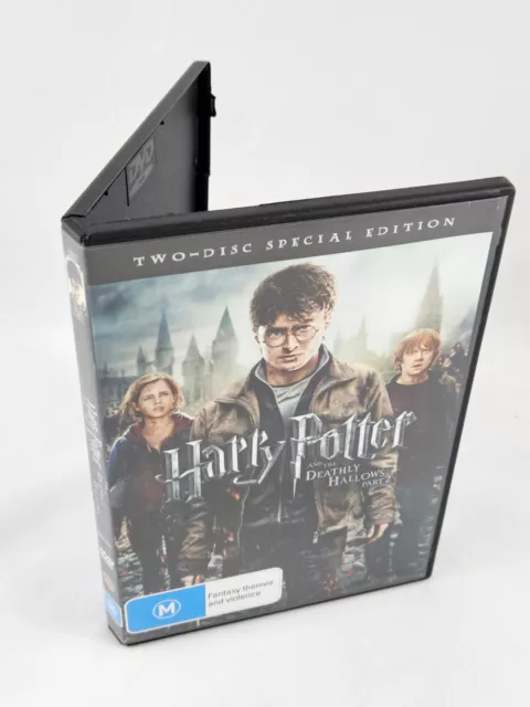 Harry Potter And The Deathly Hallows Part 2 DVD (Region 4) VGC 2 Disc NEW CASE