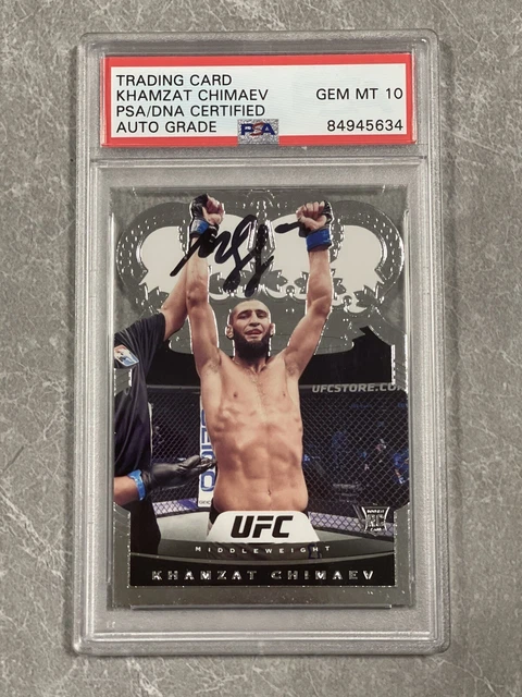 Khamzat Chimaev 2021 Prizm UFC #7 Base PSA 10 Price Guide - Sports Card