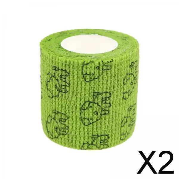 2X Self Adhesive Elastic Bandage Cohesive Bandages Strain Pet Sports Wrap
