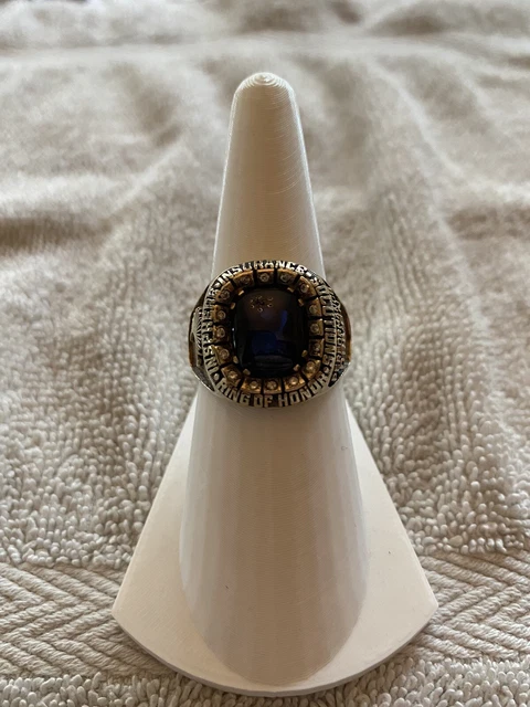 10k YG Sapphire And Diamond Insphere Insurance Solutions Ring Of Honor 15.7g 10k YG Sapphire And Diamond Insphere Insurance Solutions Ring Of Honor 15.7g