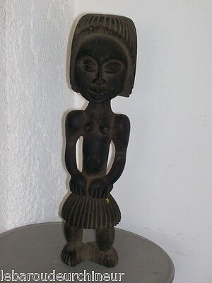 ancienne statuette ebene africaine début 20èmes art premier african art