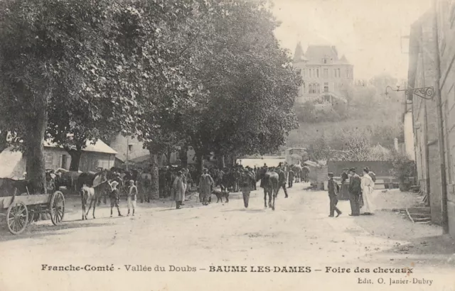 25 Cpa Baume Les Dames Foire Des Chevaux 1916