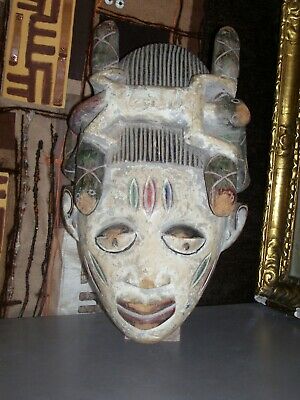 African Mask.masque African Gélédé Yoruba