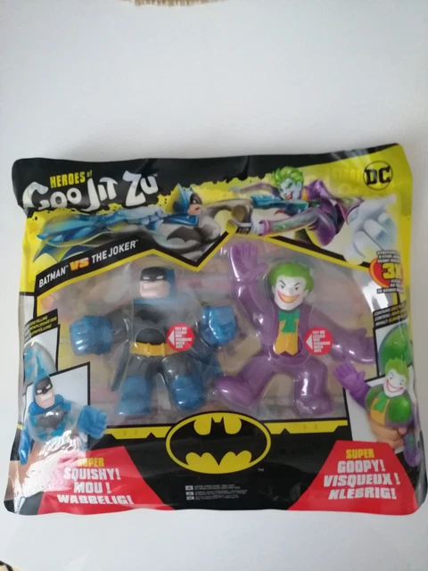 Heroes Of Goo Jit Zu DC VERSUS PACK – BATMAN VS JOKER – Figure Gommosi Da Collezione