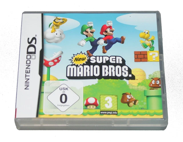 JEU NINTENDO DS New Super Mario Bros + carte club non grattée (2006