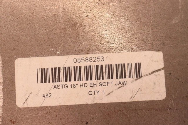 H & R Manufacturing Soft Lathe Chuck Jaw Tongue & Groove 08588253