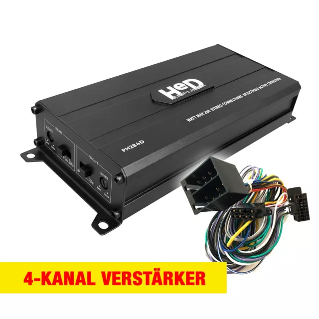 PHONOCAR Endstufe/Verstärker für BMW 5er E39 - 09/2001-02/2004 / Plug & Play