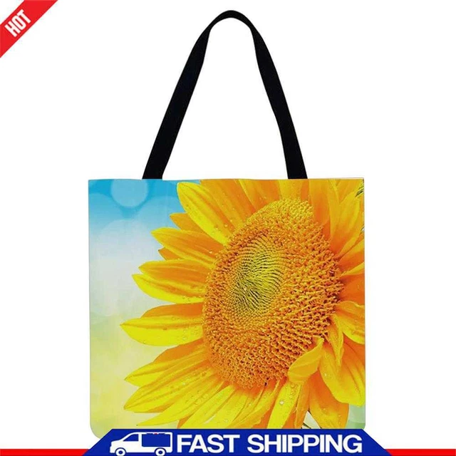 sacchetto di lino girasole ✅