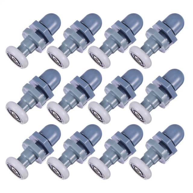 12 pz rulli porta doccia porta corridori puleggia soffitto gancio ruota sospesa
