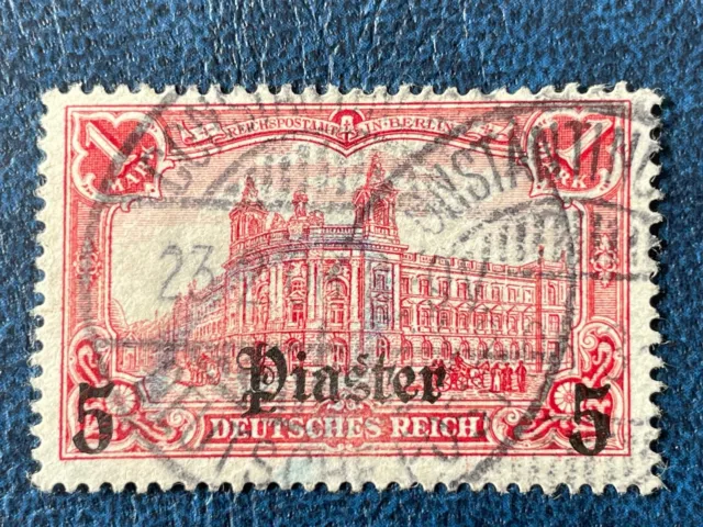 Deutsche Post in der Türkei Nr 32 Gestempelt