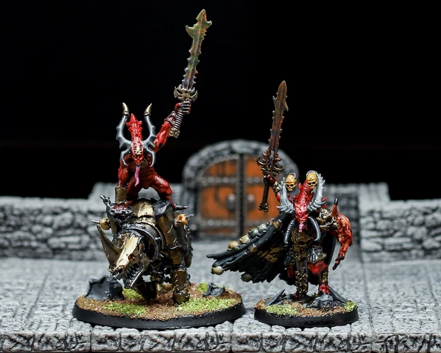 x3 Mighty skullcrushers Plastique Warhammer AOS | P-00LI2