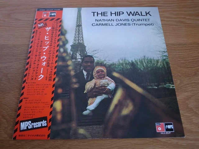 NATHAN DAVIS QUINTET THE HIP WALK 国内盤 LP Nathan Davis Quintet Featuring Carmell Jones – The Hip Walk