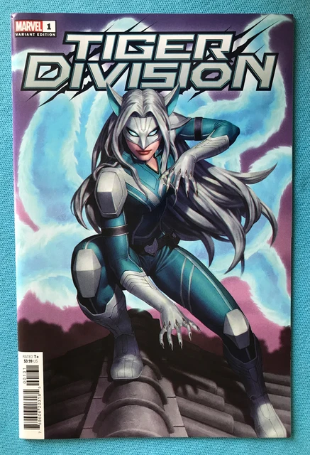 Tiger Division#1 (2022) Yoon 1:50 RI VARIANT White Fox 1st Solo Series MARVEL