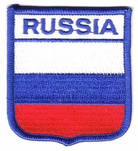 Wappen Aufnäher Patch Russland Flagge Fahne