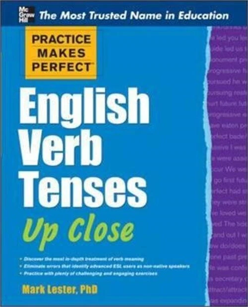 PRACTICE MAKES PERFECT English Verb Tenses Up Close Paperback Or 