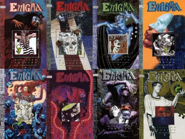 Enigma Complete Set Peter Milligan Duncan Fegredo Vertigo 1-8 NM