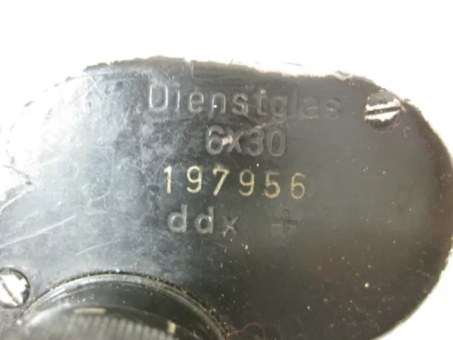 WW2 German Dienstglas 6 x 30 Binoculars DDX Voightlander 3