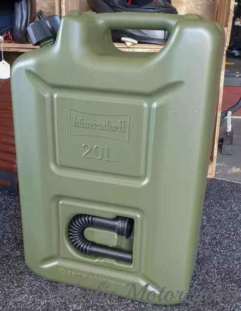 Fuel Jerry Can 20 Litre Ltr Green Diesel Oil Kerosene - Next Day Delivery