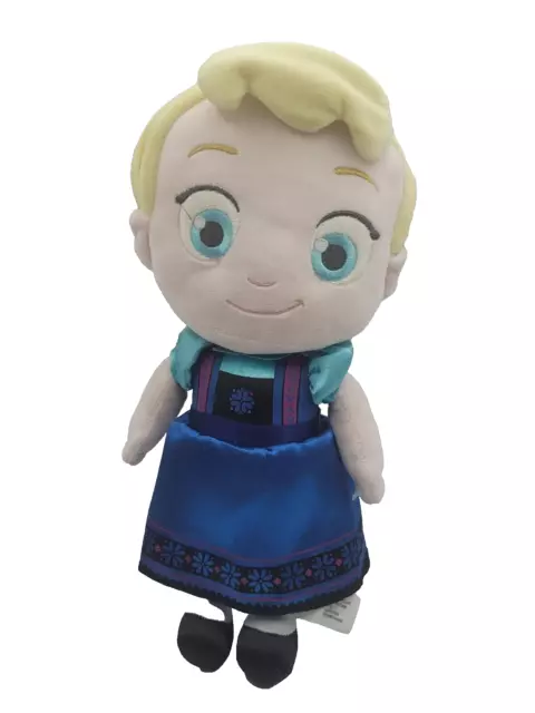 Disney Store Frozen Elsa Doll 12"Plush Cuddly Soft Toy Teddy Disney Frozen