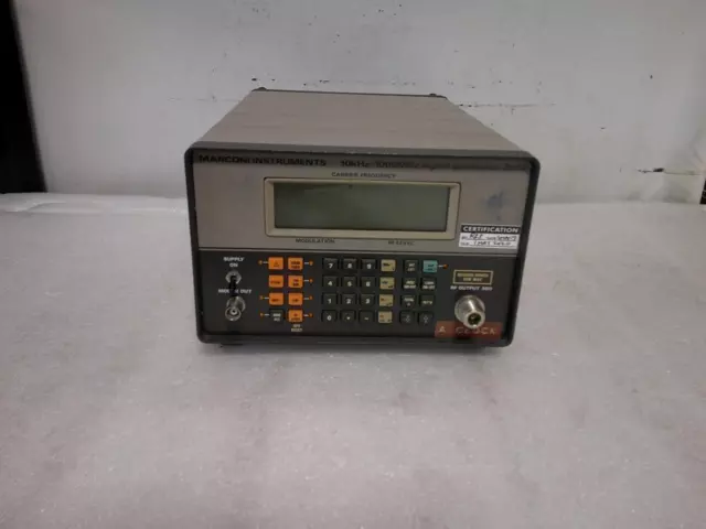 Marconi Instruments 10kHz-1000MHz Signal Generator 2022